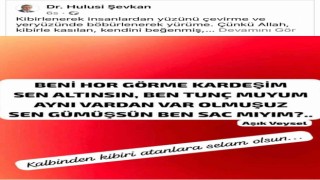 Hulusi Şevkandan Aşık Veyselli gönderme