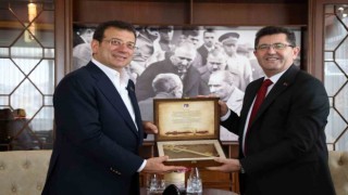 İBB Başkanı İmamoğludan Çekmeköy Belediye Başkanı Çerkeze tebrik ziyareti