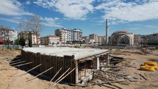 İlçenin yeni cazibe merkezi haline gelecek projede çalışmalar sürüyor