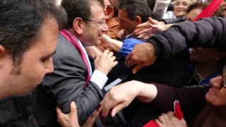 İstanbul Büyükşehir Belediye Başkanı İmamoğlu Trabzonda bayramlaşma programına katıldı