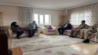 Jandarmadan şehit yakınları ve gazilere bayram ziyareti