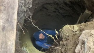 Kaçak kazı yaptığı çukurda böyle yakalandı: Delik deşik etmişler