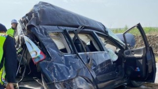 Kahramanmaraşta trafik kazası: 1 ölü, 2 ağır yaralı
