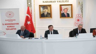 Karamanda İl Koordinasyon Kurulu Toplantısı yapıldı