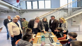 Kartalda satranç turnuvasında hamleler yarıştı