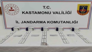 Kastamonuda 227 adet sentetik ecza hap ele geçirildi: 1 gözaltı