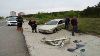 Kastamonuda trafik kazası: 1 yaralı