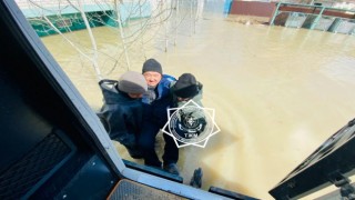 Kazakistanda selde tahliye edilenlerin sayısı 86 bini aştı