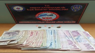 Keşanda polisin durdurduğu şüpheliden uyuşturucu ele geçirildi