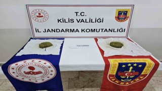 Kiliste 1 kilo 100 gram esrar ele geçirildi