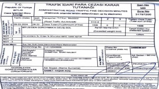 Kimlik dolandırıcılığı gerçeği trafik cezasından ortaya çıktı
