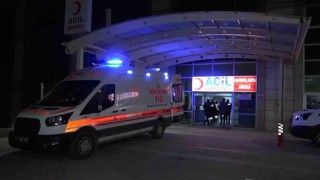 Kırıkkalede ambulans ile ticari taksi çarpıştı: 4 yaralı