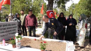 Kırıkkalede Polis Haftası dolayısıyla şehitlik ziyaret edildi