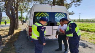 Kırklarelide öğrenciler için trafik güvenliği denetimi yapıldı