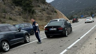 Konyada trafik kazalarında 8 kişi yaralandı