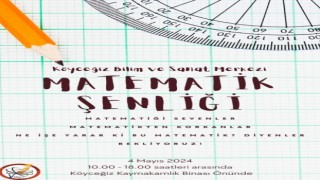 Köyceğiz Bilim ve Sanat Merkezi Matematik Şenliği başvuruları başladı