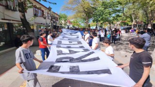 Malatyada Gazze için yürüyüş düzenlendi