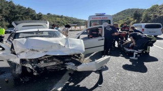 Manisada trafik kazası: 3 yaralı