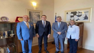 Marmaris Ticaret Odası yönetimi Yunanistan Başkonsolosu Kostas ile görüştü