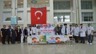 MEAHta organ bağışı farkındalığı için stant kuruldu