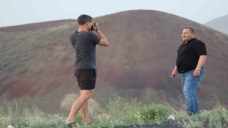 Meke Gölü karavanlı turistlerin uğrak noktası