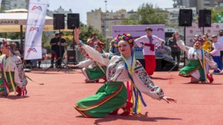 Mersinde düzenlenen Uluslararası Çocuk Festivali sürüyor