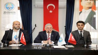 Mudanya Belediye Meclisi yeni dönemin ilk toplantısını yaptı