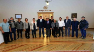 Muğla Büyükşehir Gazeteciler Derneğinden Başkan Arasa ‘Hayırlı olsun ziyareti