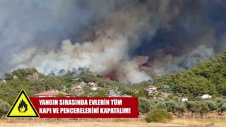 Muğla Orman Bölge Müdürlüğünden kırsal mahallelere yangın uyarısı