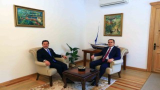 Muğla Valisi Akbıyıktan Başkan Arasa ‘Hayırlı olsun ziyareti