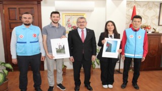 Muğlada Çanakkale Ruhu Fotoğraf yarışmasında dereceye giren öğrencilere ödülleri verildi