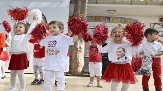 Muratpaşada 23 Nisan coşkusu