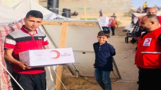 MÜSİADın yardımları Gazzeye ulaştı