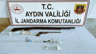 Nazillide jandarma ekipleri uyuşturucuya geçit vermiyor: 1 tutuklama