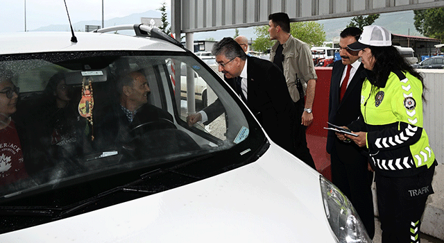 Osmaniye'de "Hayatla Yarışılmaz" Trafik Denetimi