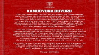 Pendikspordan TFF seçim çağrısı