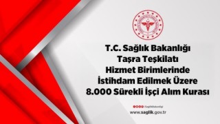 Sağlık bakanlığına alınacak 8 Bin personel için kura çekimi başladı