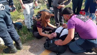 Sakaryada 12 kişinin yaralandığı kazada midibüsün freni patlamış