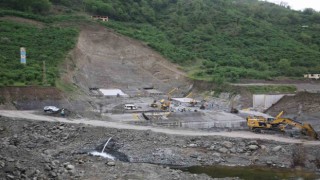 Salıpazarı Barajı inşaatı ve Terme Çayı ıslahı çalışmaları