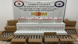 Samsunda 455 litre etil alkol ele geçirildi