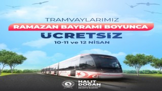 Samsunda bayramda tramvay ile bazı otobüsler ücretsiz