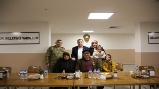 Şehit aileleri ve gazi yakınları için iftar yemeği düzenlendi