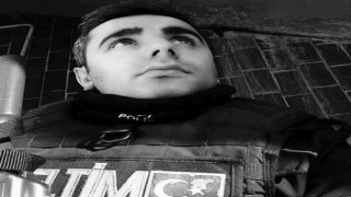 Şehit polis memuru Hamit Şahinin doğum gününü polis arkadaşları unutmadı