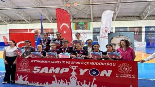 Seydikemerde voleybol turnuvasında şampiyonlar belli oldu