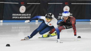 Short Track Türkiye şampiyonası, Erzurumda başladı