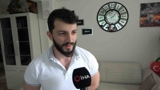 Spor salonuna giderken ölümden döndü