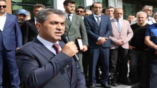Suluovanın yeni belediye başkanı Rıfat Uzun mazbatasını aldı