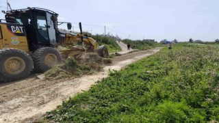 Tarsus Belediyesince Yenice Mahallesinde yol bakım çalışması yapıldı