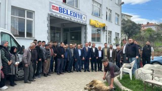 Tavşanlının Balıköy beldesinde devir teslim töreni