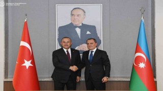 TBMM NATO PA Türk Delegasyonu Başkanı Çavuşoğlu, Azerbaycan Dışişleri Bakanı Bayramovla bir araya geldi